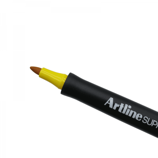 ⁦خطاط أصفر ثابت Artline⁩ - الصورة ⁦2⁩