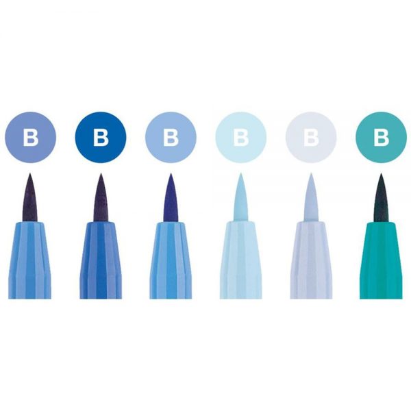 ⁦خطاط حاد - FABER CASTELL 6pcs⁩ - الصورة ⁦3⁩